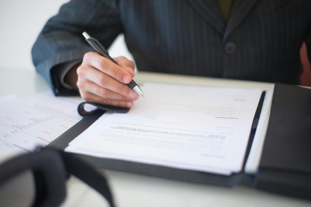 Documents for Form F